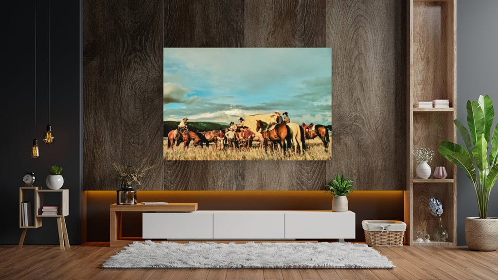 Cowboy Heritage Painting