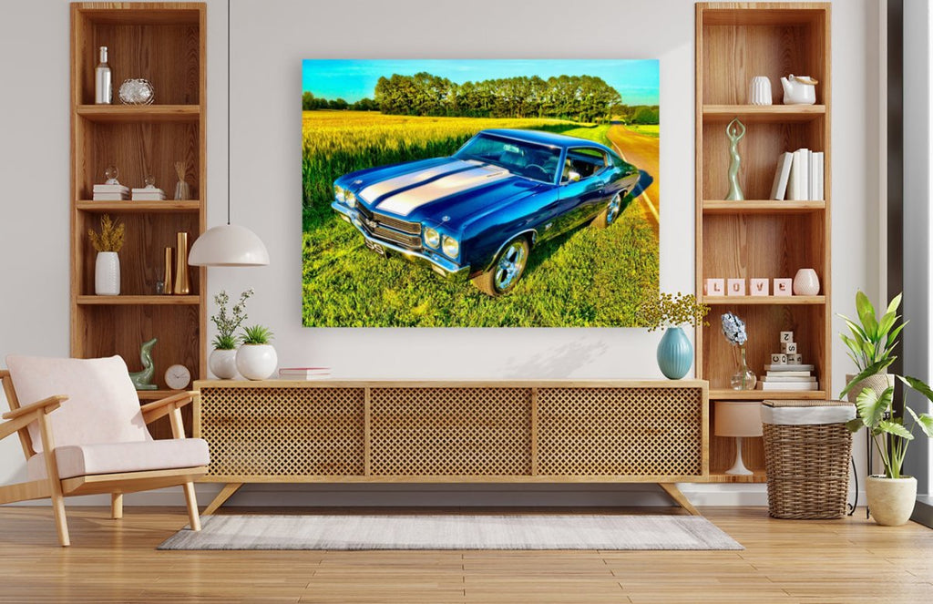 Vintage Muscle Car Art