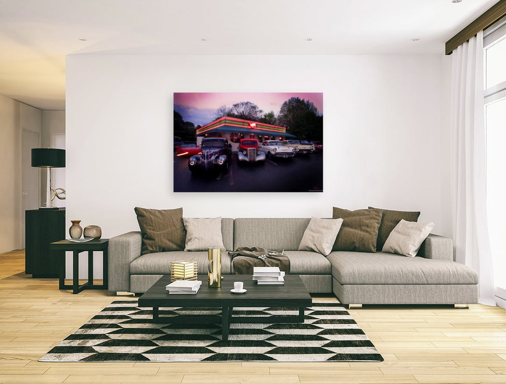 Vintage Car Show Print