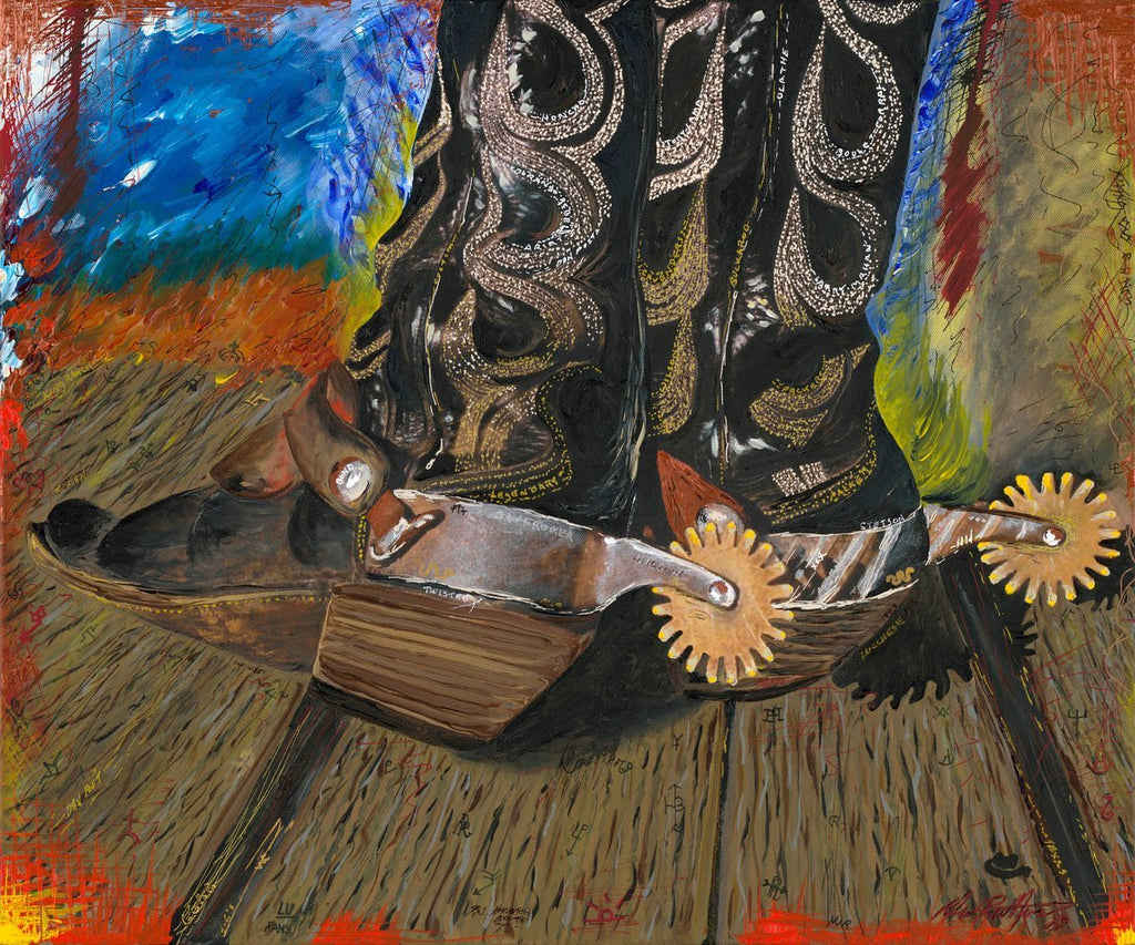 Cowboy Boots Artwork