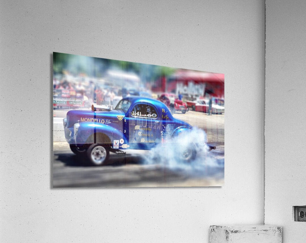 Vintage Drag Racing Scene