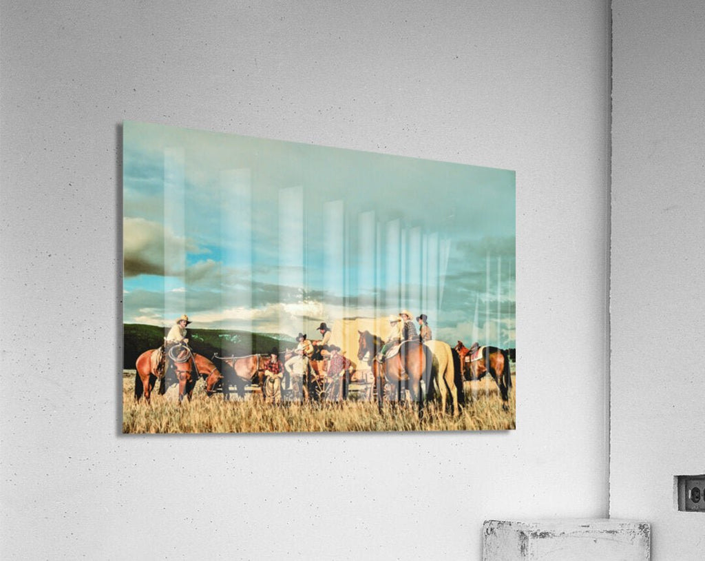 Chuckwagon Americana Scene