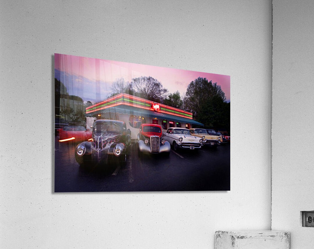 Neon Car Enthusiast Print