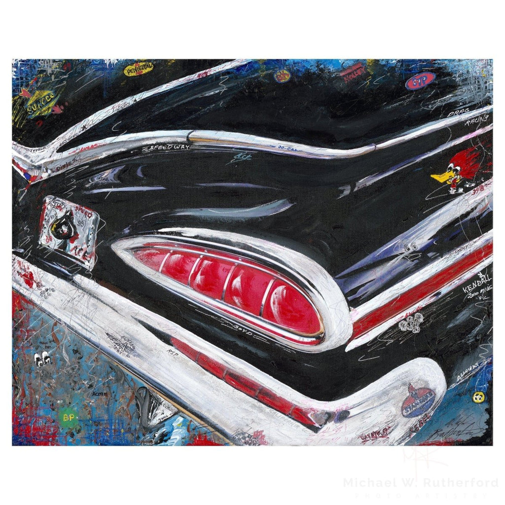 1959 Chevy Cat Eye Art