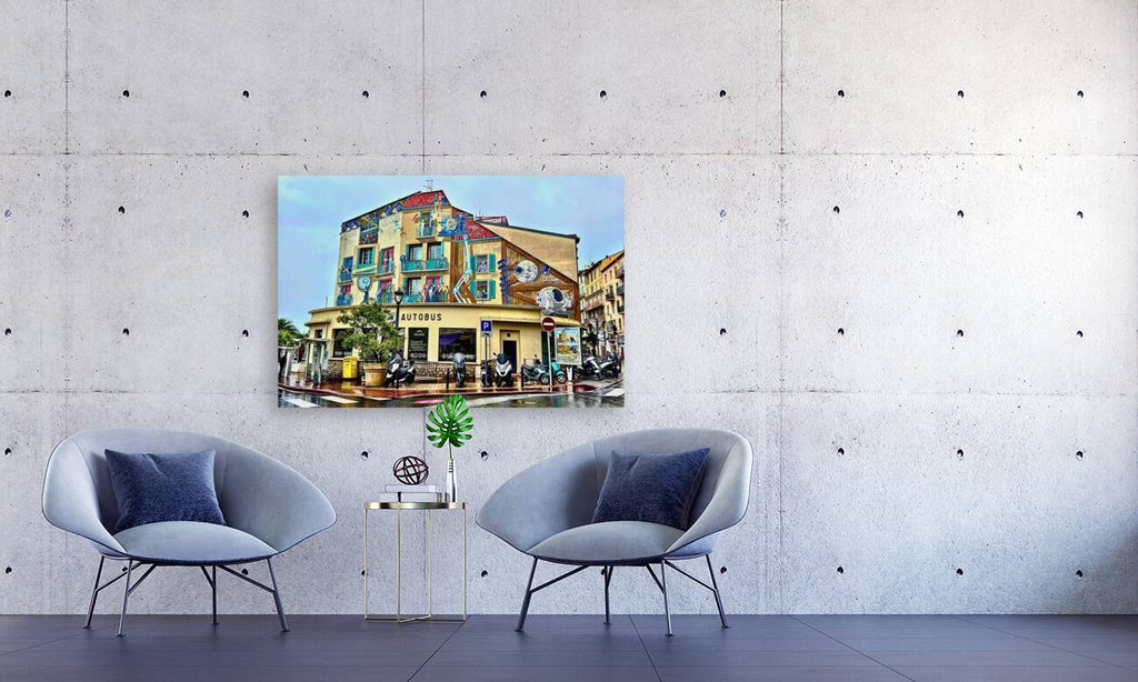 Artistic Bus Station Photography